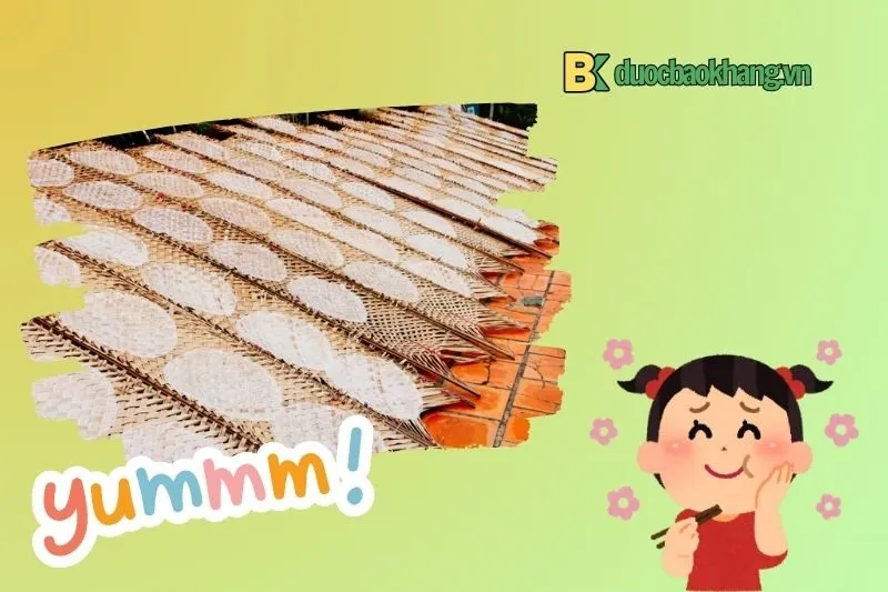 Các loại bánh tráng đặc sản của làng nghề Thuận Hưng