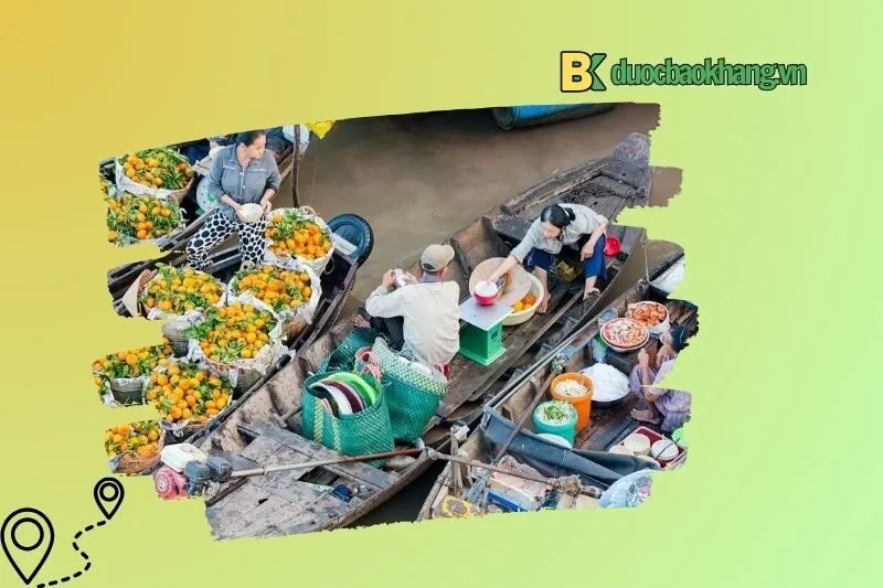 Gợi ý lịch trình du lịch Cần Thơ kết hợp với chợ nổi Cái Răng