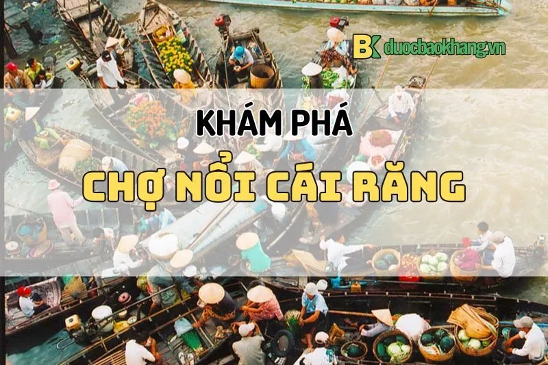 Chợ nổi Cái Răng Cần Thơ 2025: Kinh nghiệm, Ẩm thực & Du lịch