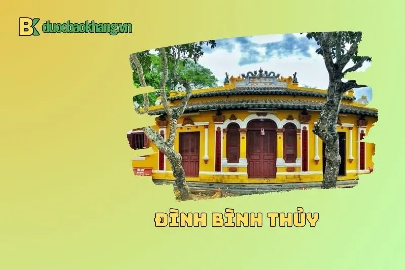 Kiến trúc độc đáo của đình Bình Thủy Cần Thơ