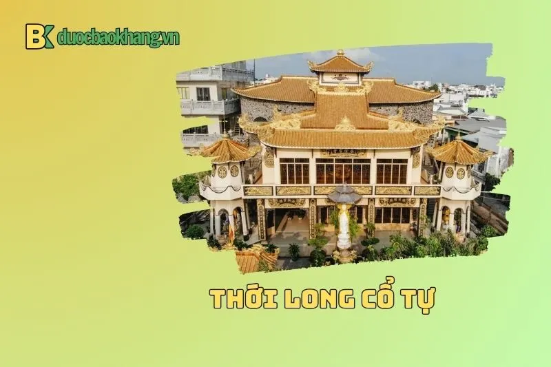 Kiến trúc độc đáo của Thới Long Cổ Tự Cần Thơ