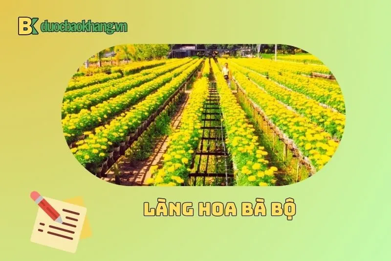 Những lưu ý khi tham quan làng hoa Bà Bộ