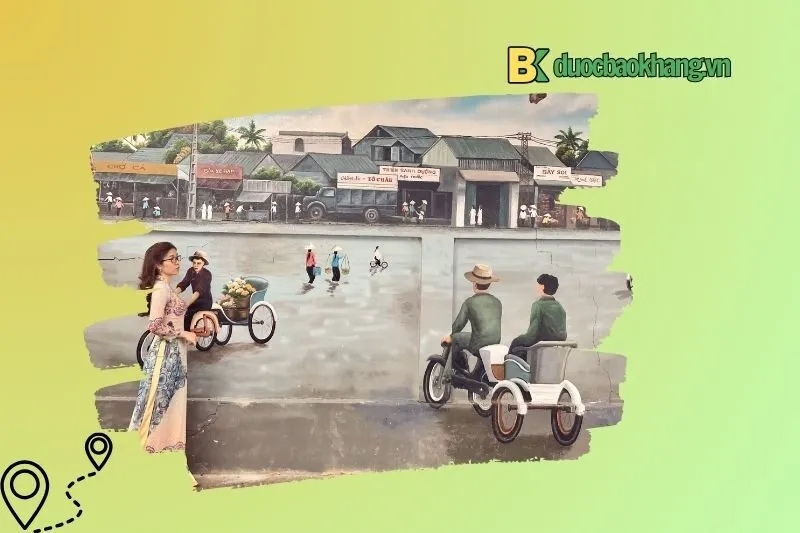 Tại sao Con đường bích họa trở thành điểm "sống ảo" nổi tiếng?